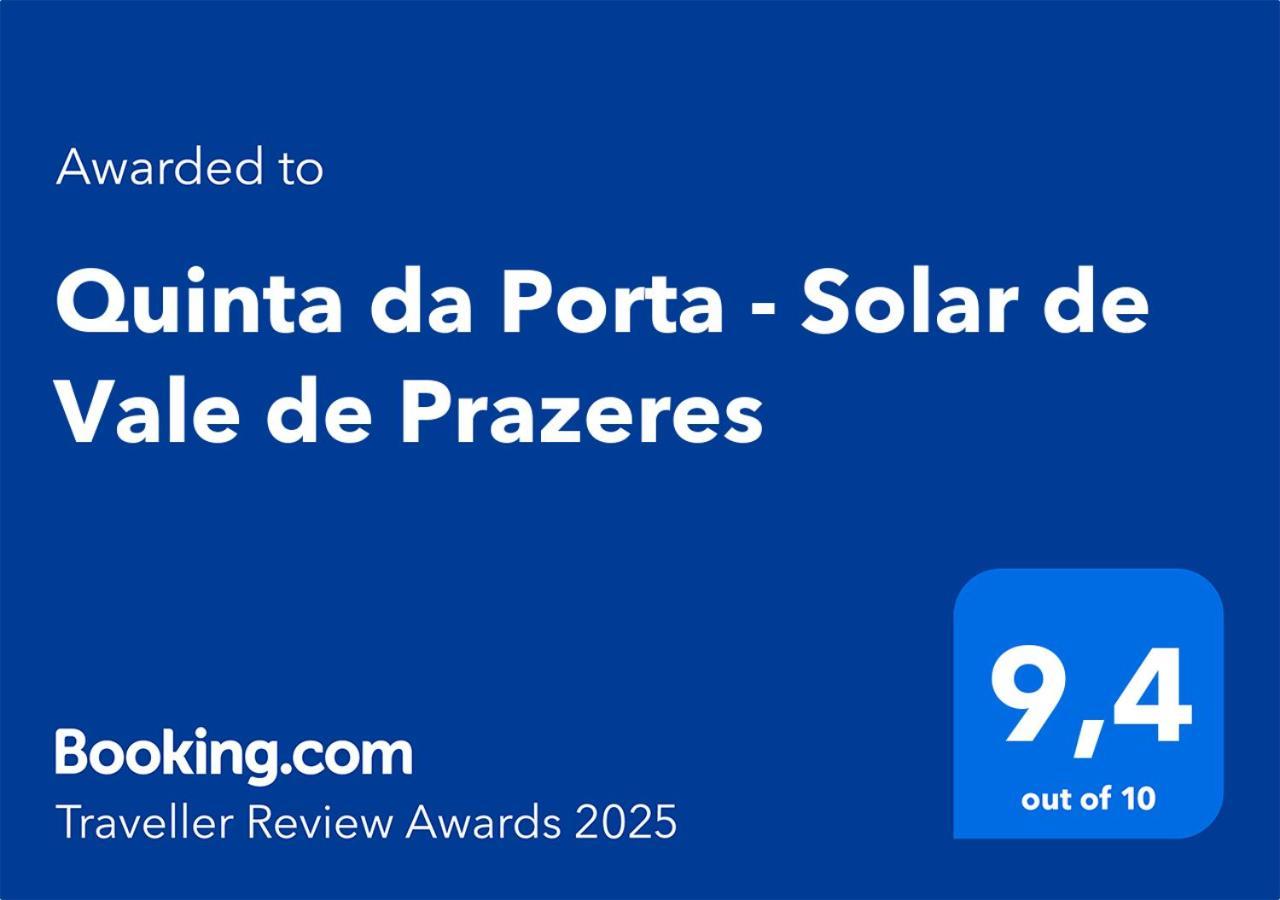 Villa Quinta Da Porta - Solar De Vale De Prazeres Exterior foto